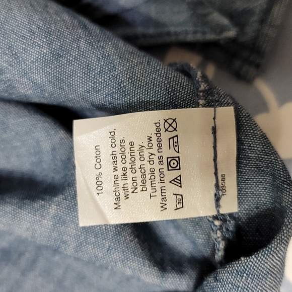 NWT! J.Crew factory chambray ruffle sleeve sheath dress - Picture 5 of 7